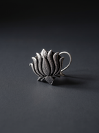 Urban Tevar Kamal lotus nose pin, dark aesthetic