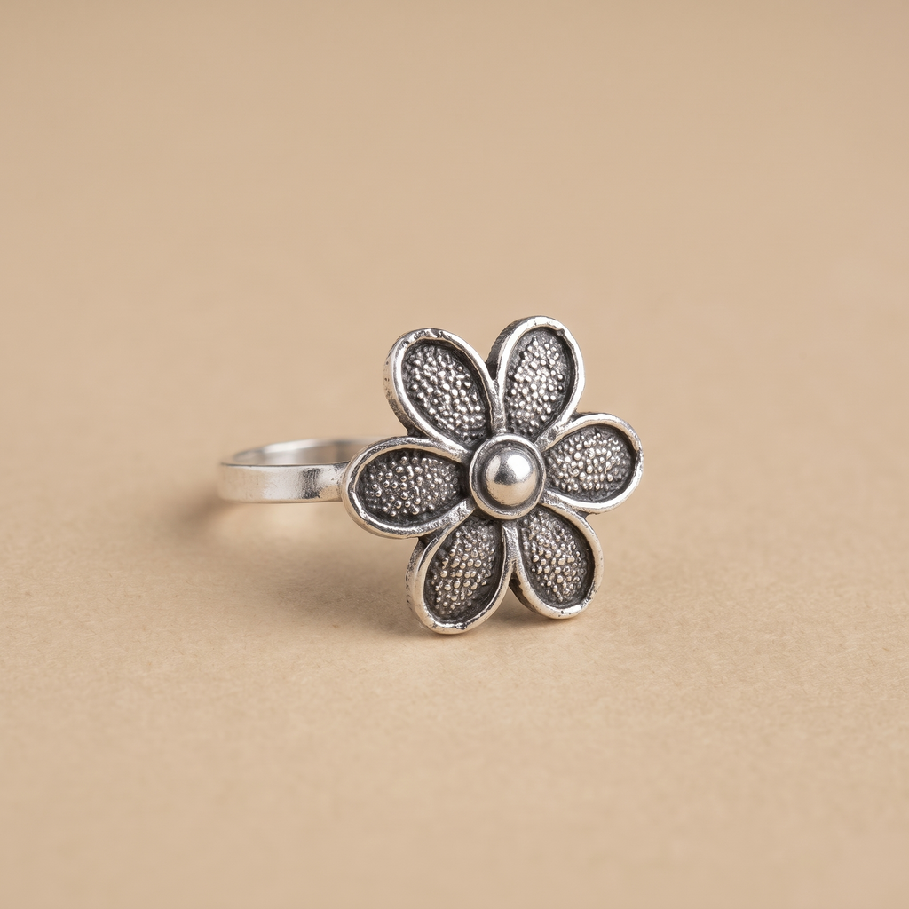 Urban Tevar Lily floral nose pin on light background